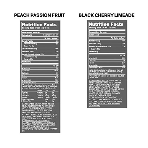 Starbucks Refreshers with Coconut Water, 2 Flavor Variety Pack, 12 Ounce Cans, 12 Pack thumbnail