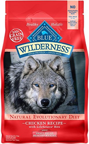 Wilderness by Blue Buffalo Healthy Weight Chicken Recipe for Adult Small Breed Dogs, 4.5 Lb by BLUE WILDERNESS