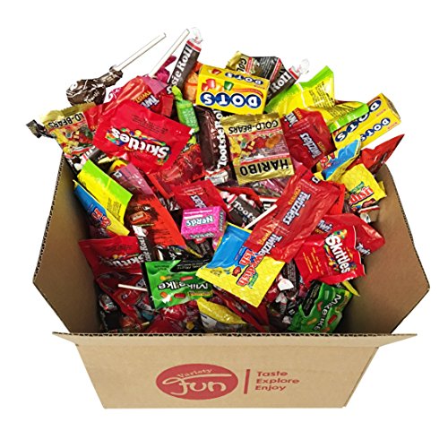 Bulk Candy Assortment in Gift Box Includes Life Savers, Mike & Ike, Dots, Skittles, Twizzlers, Sour Patch, Tootsie Rolls & More (96 Oz) thumbnail