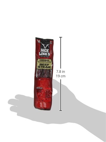 Jack Link's Premium Cuts Beef Steak, Original, 1-Ounce (Pack of 12)
