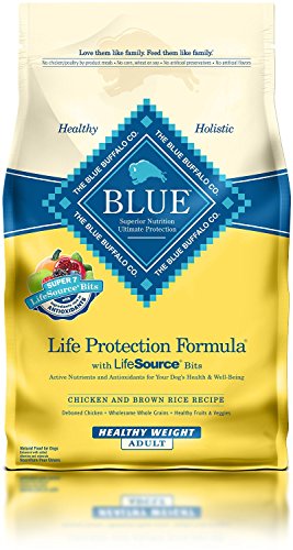 6 LB, Healthy Weight Chicken & Brown Rice Adult Dog Food by Blue Buffalo