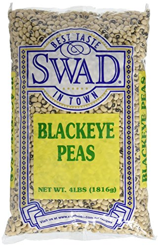 Great Bazaar Swad Black Eye Peas Beans, 4 Pound