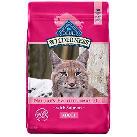 Blue Buffalo Wilderness High Protein  Natural Adult Dry Cat Food  Salmon 11-lb