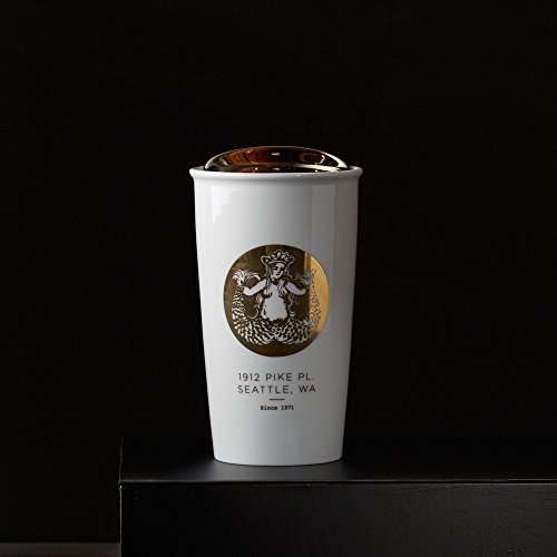 Starbucks Pike Place Double Wall Traveler Mug, Holiday Limited Edition, 12 Fl Oz thumbnail