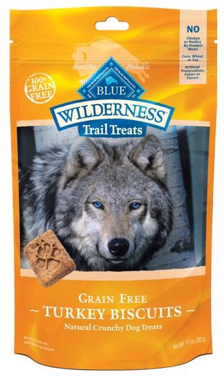 Blue Buffalo Wilderness Trail Treat Biscuits, 10 Oz, Real Turkey