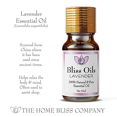 *New* Bliss Oils - Essential Oils Aromatherapy Top 4 Gift Set - 100% Pure & Natural. Inc. Eucalyptus, Lavender, Sweet Orange & Lemongrass Oil thumbnail