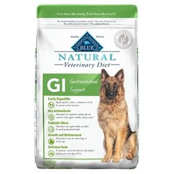 Blue Buffalo Natural Veterinary Diet GI Support Dry Dog Food  Chicken  22-lb. Bag