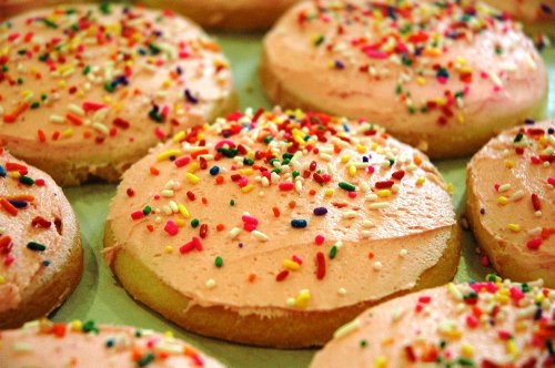 New Grains Gluten Free Pink Sugar Cookies (10 Pack)