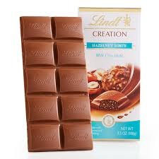 LINDT, MILK CHOCOLATE, HAZELNUT TORTE
