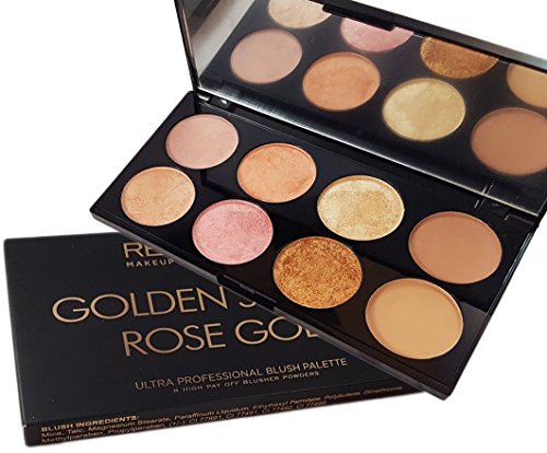 Makeup Revolution Gold En Sugar II (Palette Gold En Sugar 2 Rose Gold) 13 G thumbnail