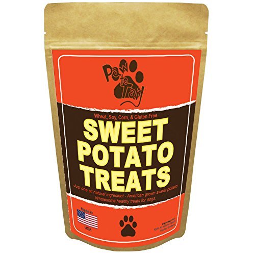 American Sweet Potato Dog Treats - Made in USA Only - 100% Natural Premium Ingredients - Gluten Free, No Fillers or Preservatives - Choose, Chicken, B thumbnail