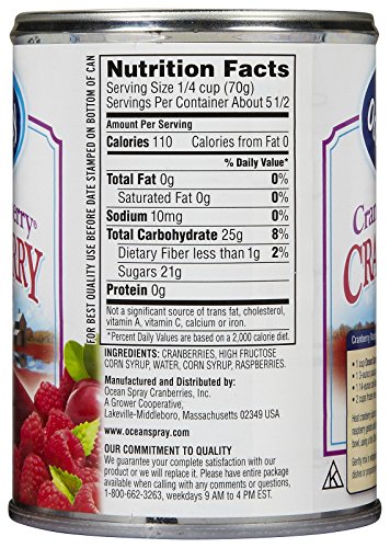 Cran-Raspberry, Cranberry Sauce