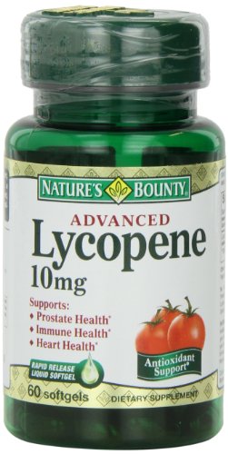 Nature's Bounty Lycopene Softgels, 10 Mg, 60 Count