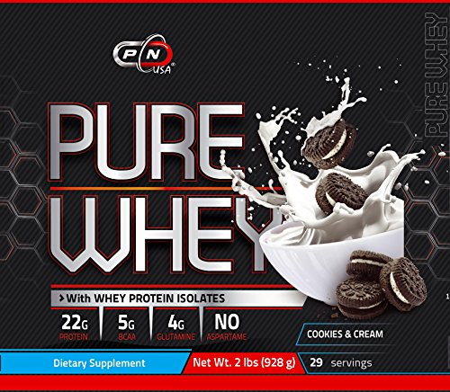 Whey Protein Powder 2 Lbs Lean Muscle Micro Ultra Filtrated Mixes Instantly Faster Absorption Over 5g of Glutamine and BCAA 22g of Protein per Serving