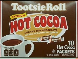 Cocoa Hot Tootsie Roll: Hot Cocoa Tootsie Roll Packets, 10 Pc (2647325)