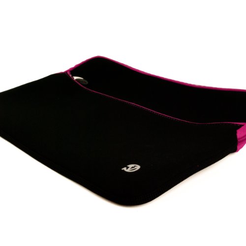 Acer Aspire 15.6 Inch Laptop Carrying Case for Acer Aspire AS5734Z-4725 AS5532-5509 Acer EX5635-6897 (Black-Pink) + SumacLife TM Wisdom Courage Wristb thumbnail