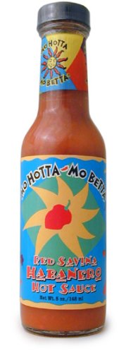 Mo Hotta Mo Betta Red Savina Habanero Hot Sauce 5 Fl Oz