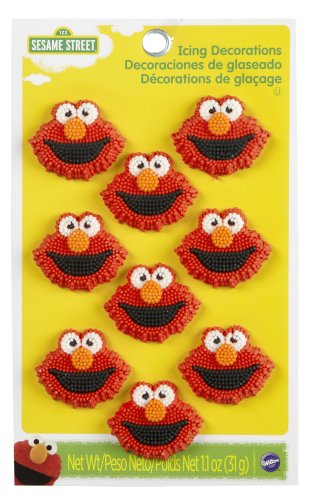 Wilton 710-3460 Elmo Icing Decorations thumbnail