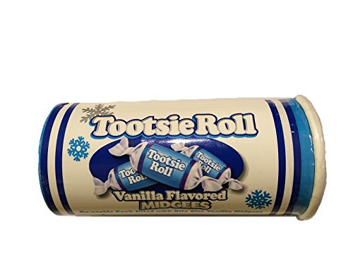 Tootsie Roll Vanilla Flavored Midgees in Reusable Bank Packaging - 4.5 Oz. (4 Pack) (4.5oz)