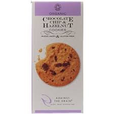 Against The Grain Organic Choc Chip & Hazelnut Cookie