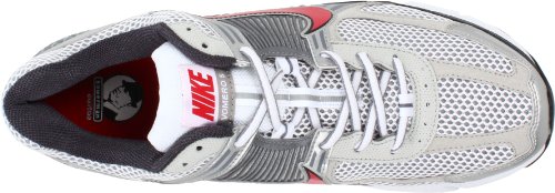 Nike Mens Running Shoes ZOOM VOMERO+ 5 White/Sport Red/Grey/Anthracite SZ 12.5