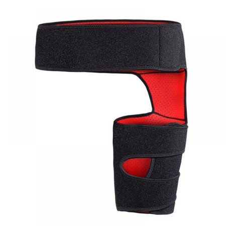 Sciatica Copper Compression Hip - Pain Relief Groin Wrap Thigh Compression Sleeve - Hip Flexor Arthritis Support for Pulled Muscles - Sciatica Nerve I