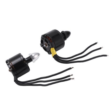 Zerodis 2PCS 2312‑800KV RC Brushless Motor 28mm Diameter Black 7.4V‑14.8V for Multi Rotor Drone 2312 Motor