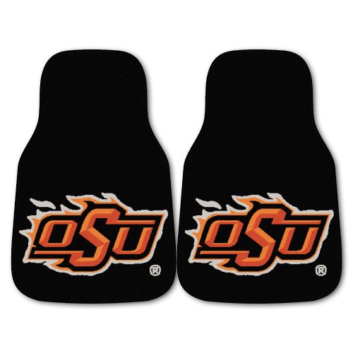 Oklahoma State Carpeted Car Mats,2Pc,PK2