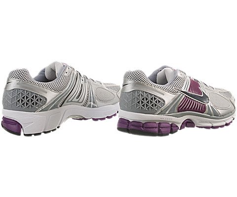 Nike Womens Zoom Vomero 5 395850-003 (8.5, Mettalic Silver/anthracite-red Plum-stealth) thumbnail