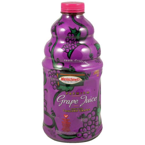 Manis Grape Juice Plstc Bottle - 64 Oz Pack