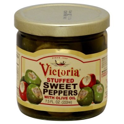 Stuffed Sweet Peppers With Olive Oil