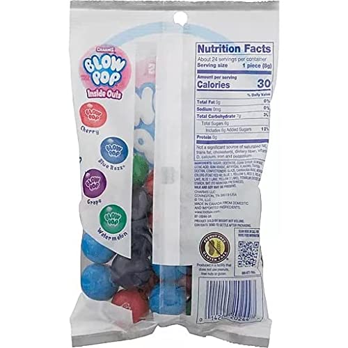 Charms 7 Oz Blow Pops Inside Outs thumbnail
