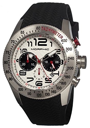 Morphic M7 Series Steel Black Silicone Mens Watch 0701