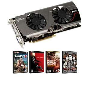 MSI Twin Frozr Radeon HD 7950 3GB GDDR5 Vid Bundle