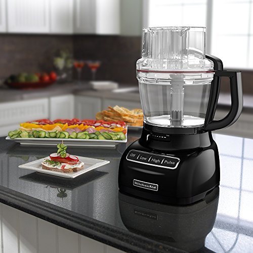 KitchenAid KFP1333OB 13-Cup Food Processor with ExactSlice System - Onyx Black thumbnail
