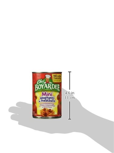 Chef Boyardee Mini Spaghetti & Meatballs, 14.5 Oz