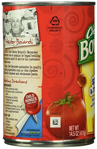 Chef Boyardee Mini Spaghetti & Meatballs, 14.5 Oz thumbnail