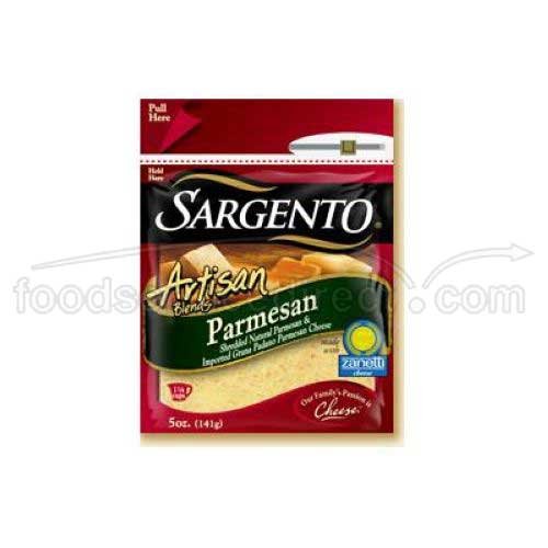 Sargento Artisan Blends Shredded Parmesan Cheese, 2 Pound -- 6 per Case.