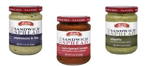Mezzetta Sandwich Spreads Variety Pack ~ Jalapeno, Peperoncini & Feta, Sun-Ripened Tomato