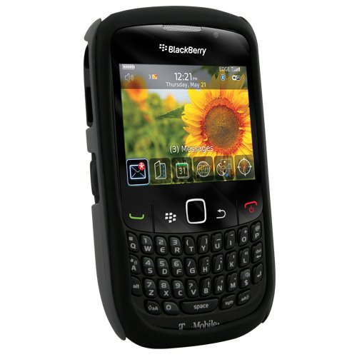 Naztech Vertex Protective Cover - BlackBerry Curve 8520/8530 - Black