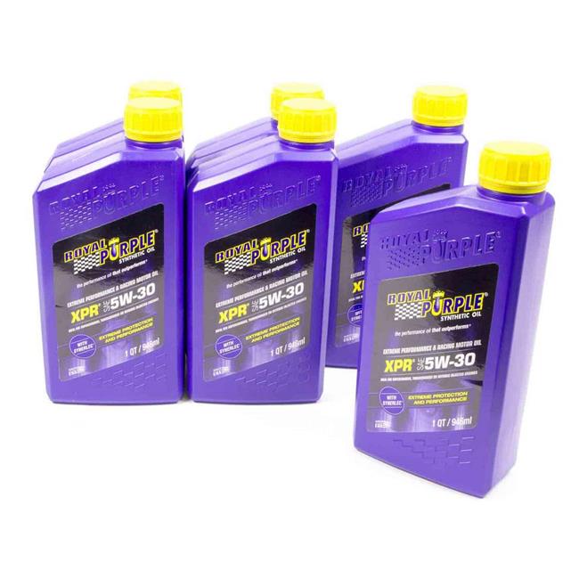 Royal Purple 06021-6PK XPR SAE 5W-30 Synthetic Racing Motor Oil - 1 Qt. (Case of 6)