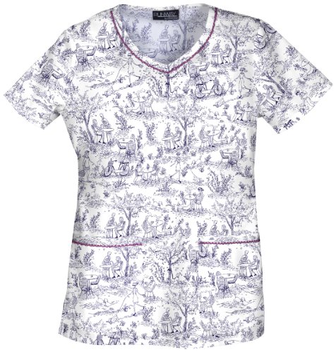 Runway by Cherokee 3619 Women's's V-Neck Top Sundays in the Park Sundays in the Park Medium