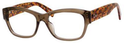 DIOR Eyeglasses 3252 0305 Transparent Brown Honey Tweed 51MM