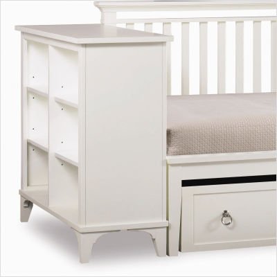 Opus Designs 1507-46979 Brookleigh Daybed Bookcase in Soft White thumbnail