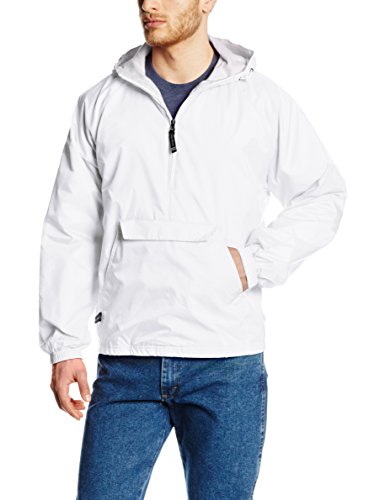 Charles River Apparel 9905 Classic Solid Pullover-White-XL thumbnail