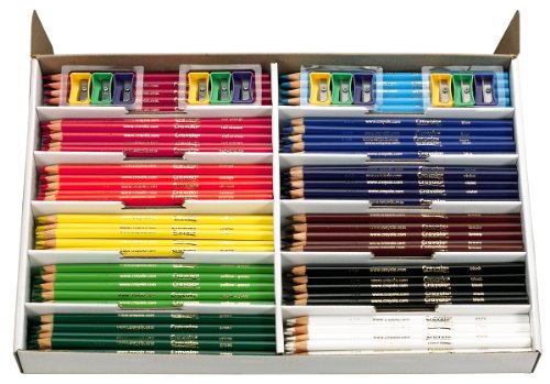 Crayola 240ct Colored Pencils Classpack 12 Colors thumbnail