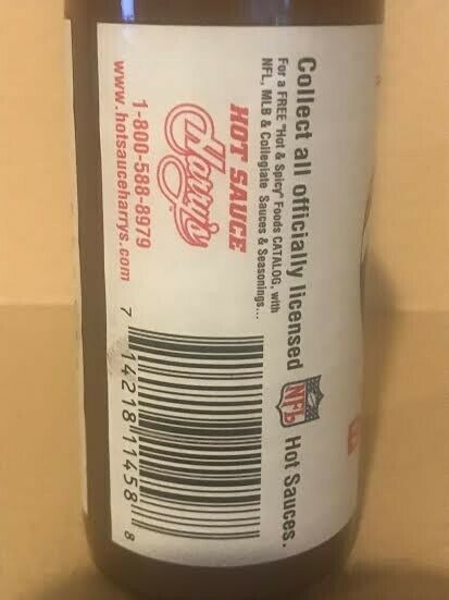 Denver Broncos Officially Licensed NFL Hot Sauce 5 Fl. Oz Sealed (Not Edible) thumbnail
