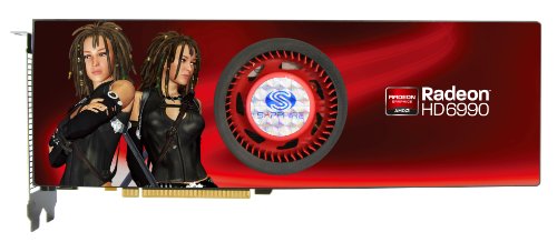 Sapphire Radeon HD 6990 4GB DDR5 DVI-I/QUAD MINI DP PCI-Express Graphics Card 100310SR