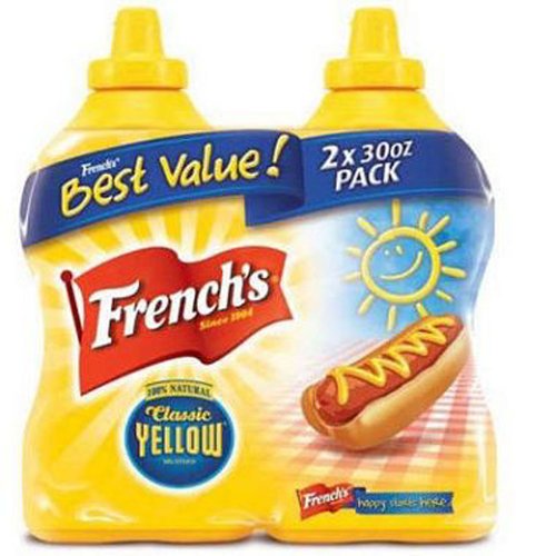 SCS French's Classic Yellow Mustard - 30 Oz. - 2 Ct.