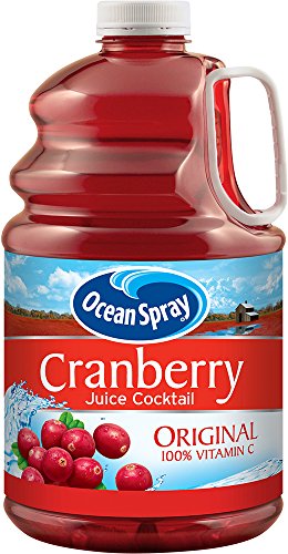 Ocean Spray Cranberry Juice Cocktail, 128 Ounce Bottles (Pack of 4)